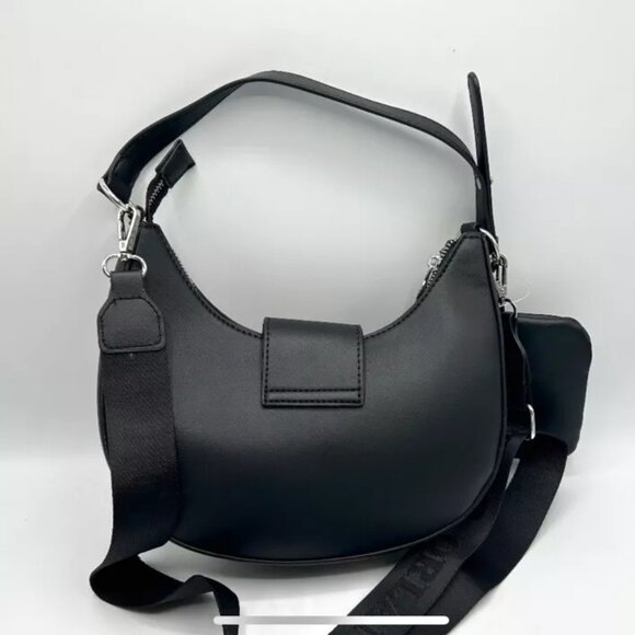 Valentino Orlandi Black Shoulder Bag NWT with pouch - Picture 2 of 2